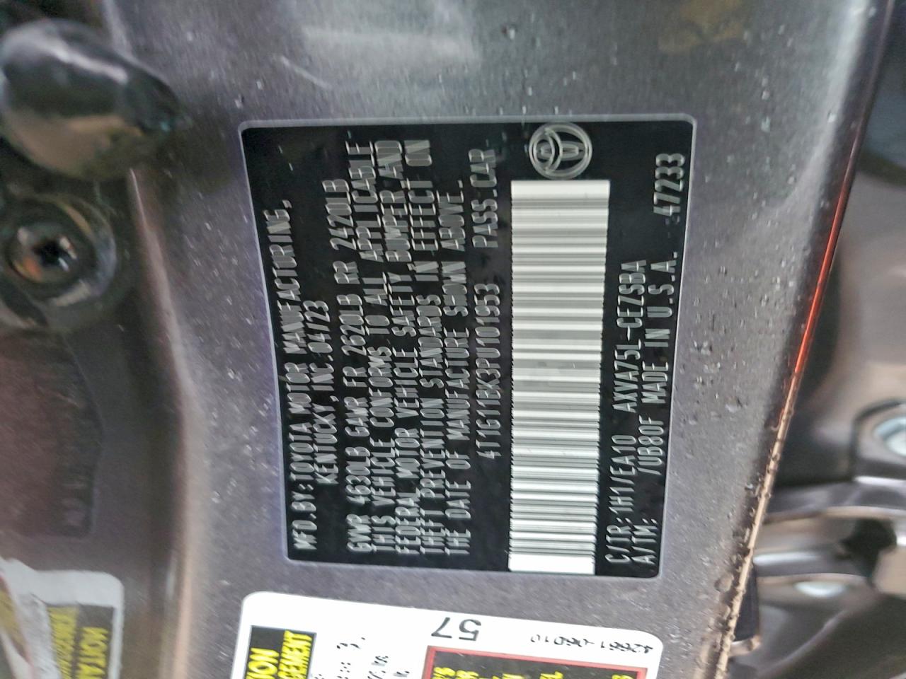 Toyota Camry Se Night Shade Image 4