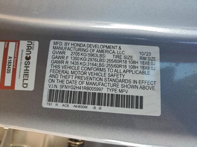 Honda Pilot Exl Image 6