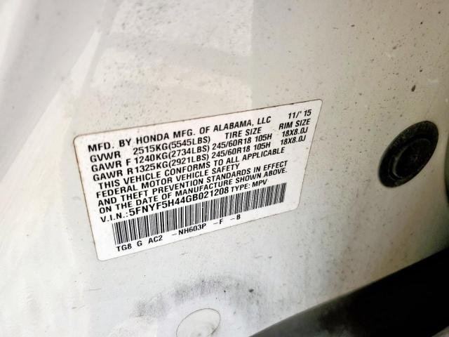 Honda Pilot Ex Image 13