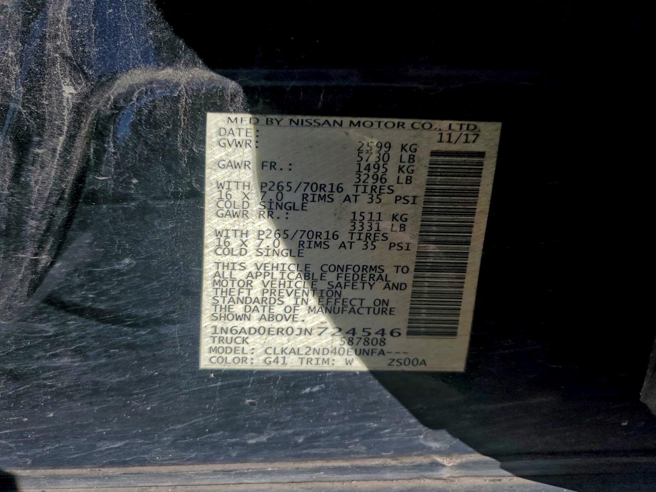 Nissan Frontier S Image 11