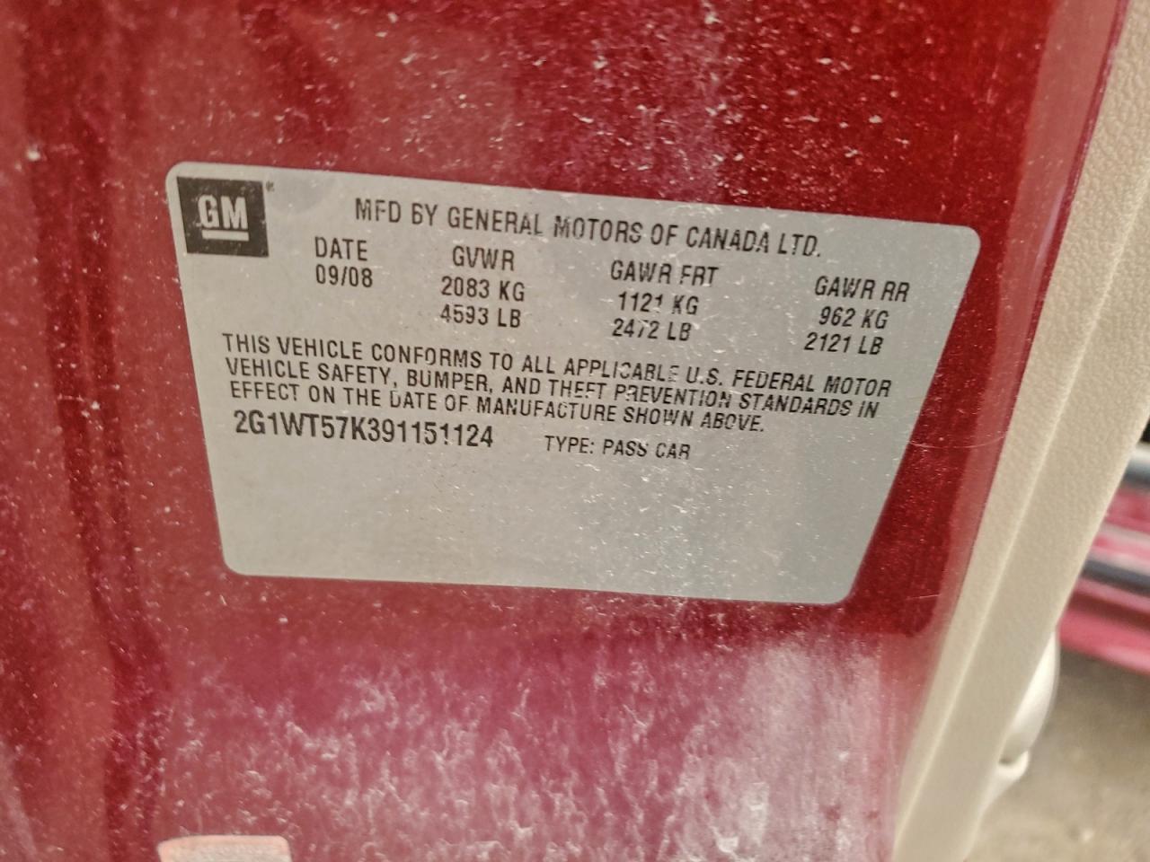 Chevrolet Impala 1lt Image 9