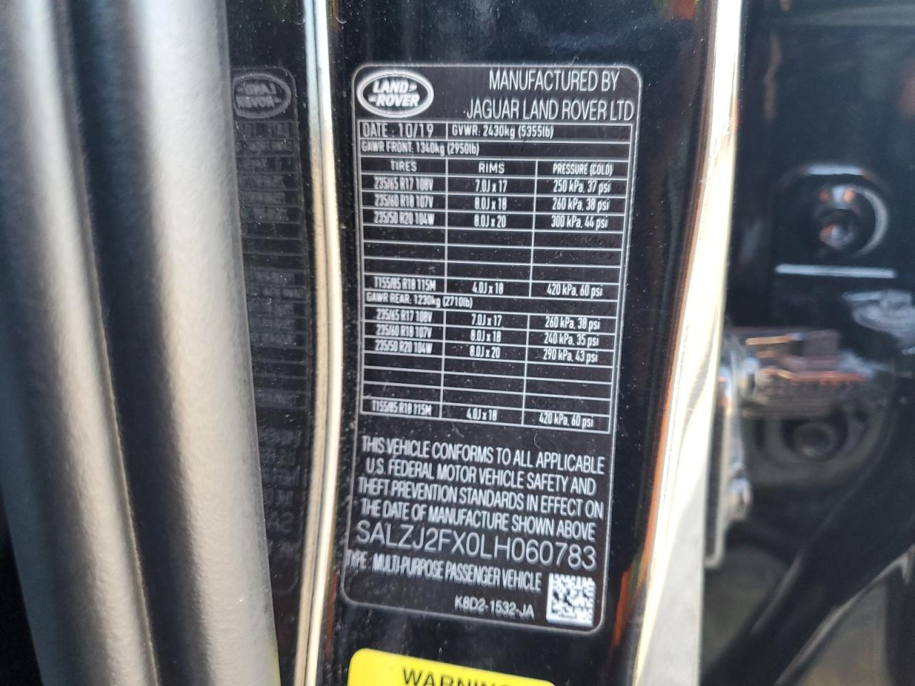 Land Rover Range Rover S Image 13