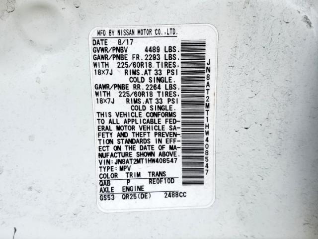 Nissan Rogue S Image 6