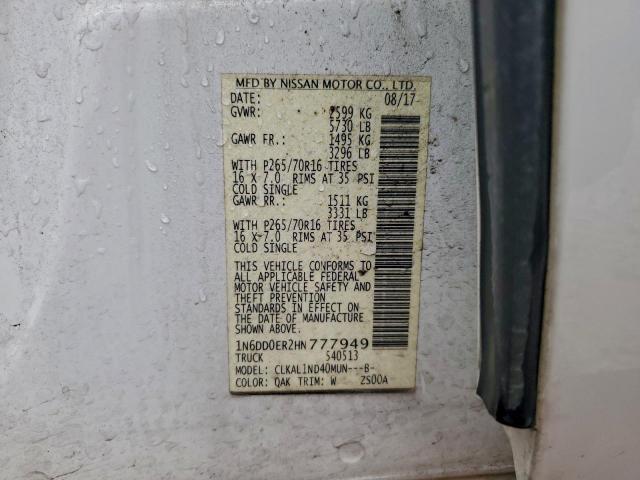 Nissan Frontier S Image 8