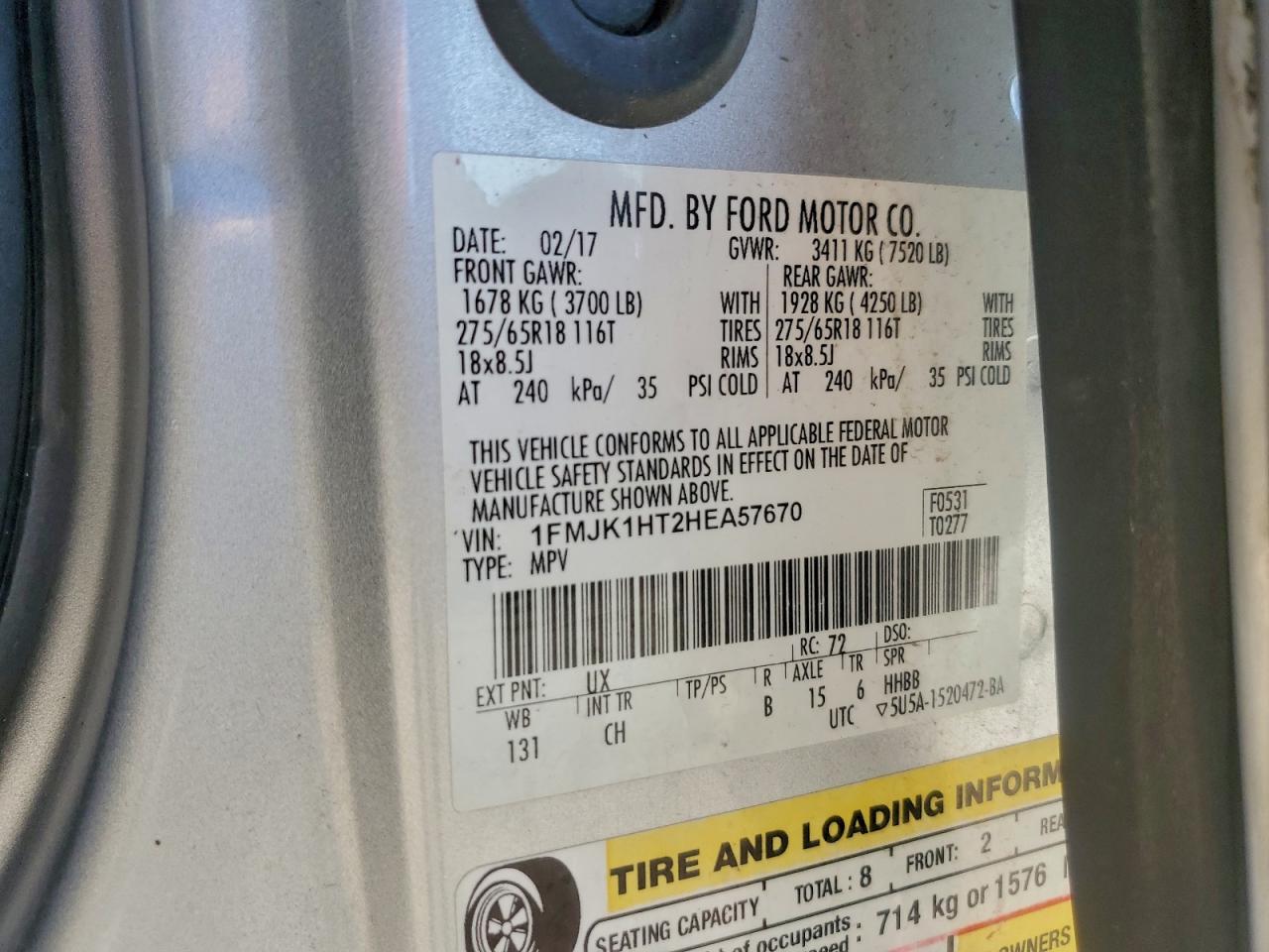 Ford Expedition El Xlt Image 11