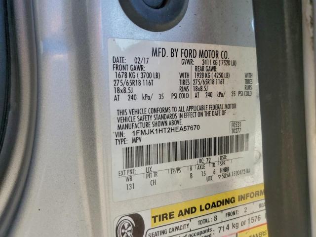 Ford Expedition El Xlt Image 11