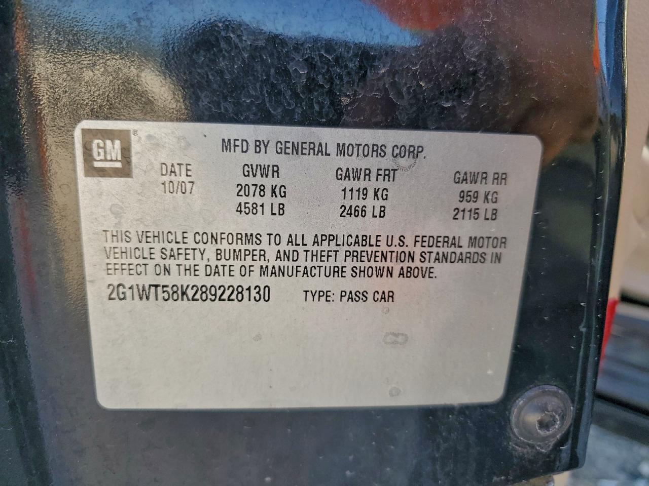 Chevrolet Impala Lt Image 3