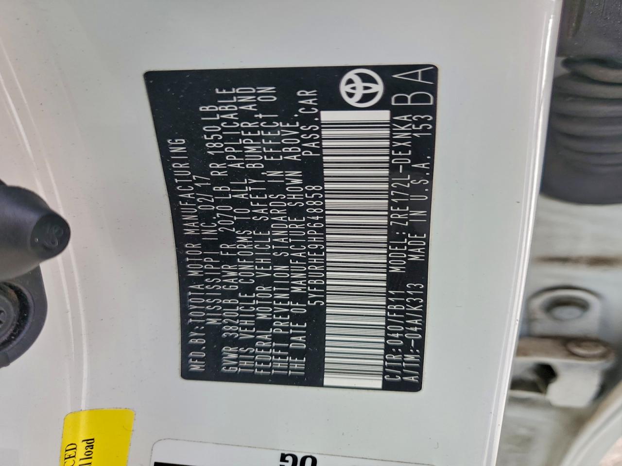 Toyota Corolla L Image 7