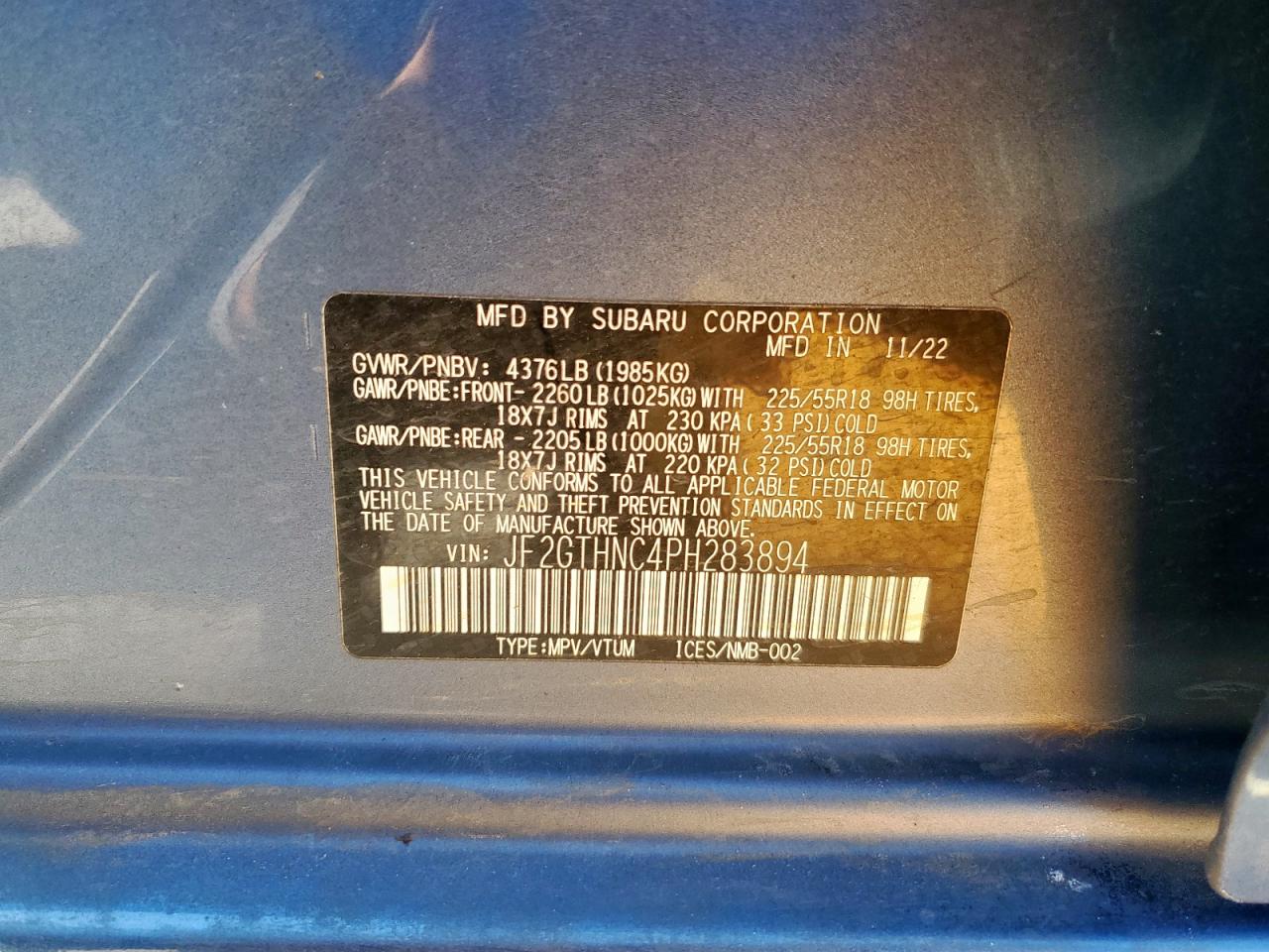 Subaru Crosstrek Limited Image 6