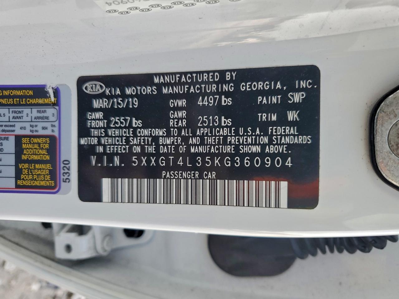 Kia Optima Lx Image 11