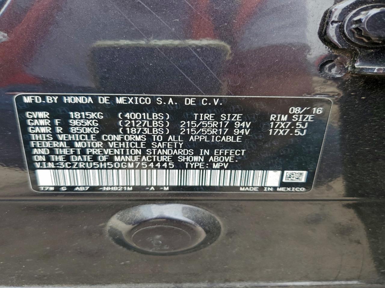 Honda HR-V Ex Image 12