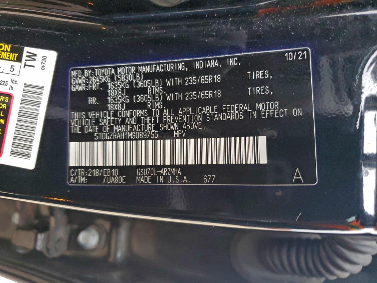 Toyota Highlander Xle Image 6