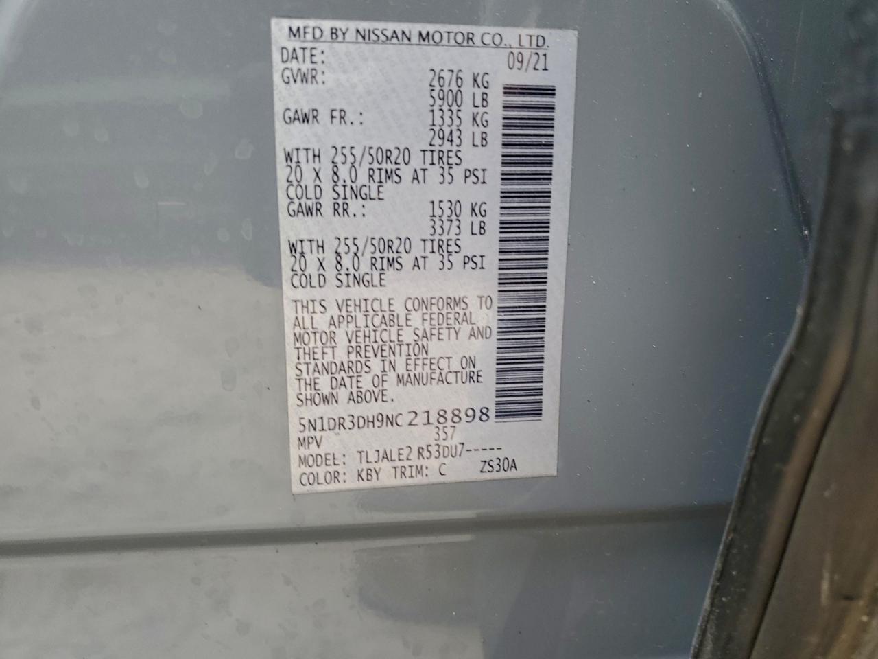 Nissan Pathfinder Platinum Image 11