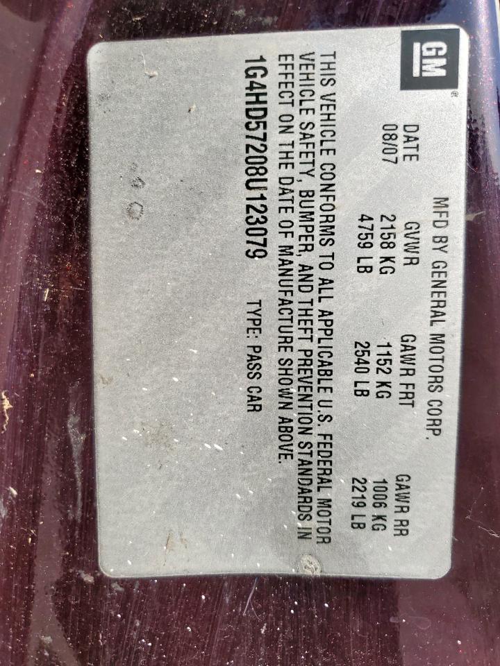 Buick Lucerne Cxl Image 8