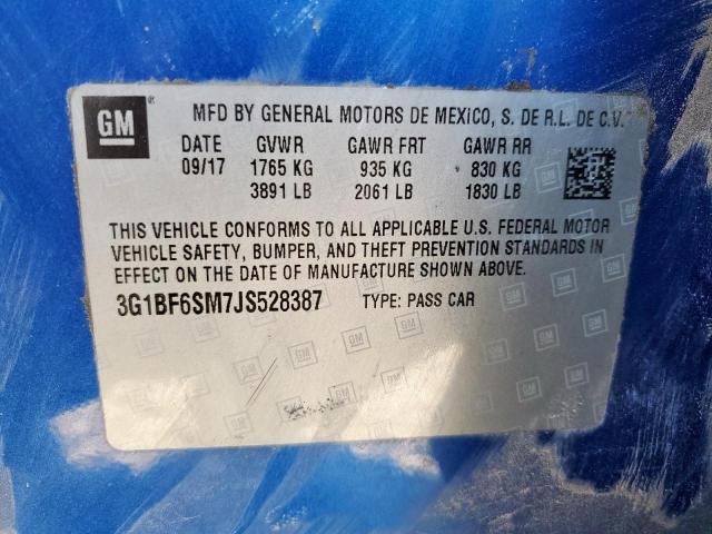 Chevrolet Cruze Premier Image 9