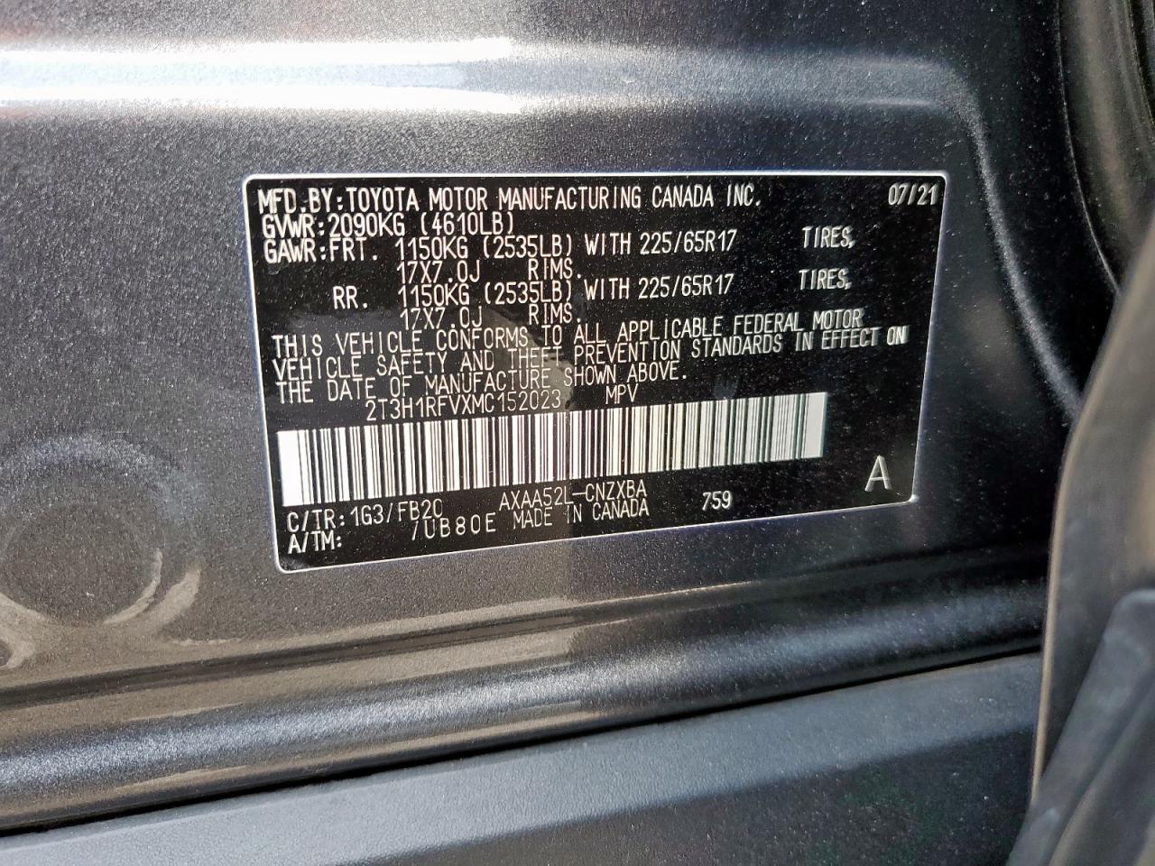 Toyota RAV4 Le Image 12