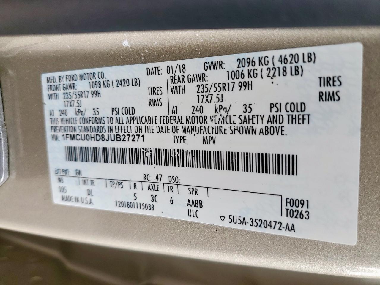 Ford Escape Sel Image 13