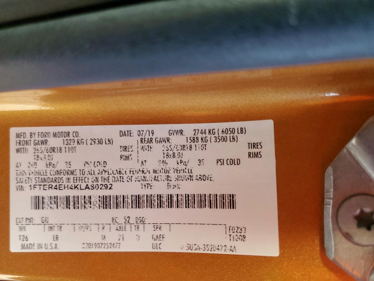 Ford Ranger Xl Image 8