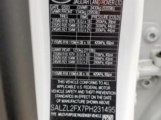 Land Rover Range Rover R-dynamic Se Image 9