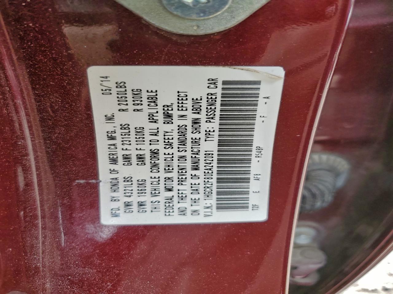 Honda Accord Exl Image 6