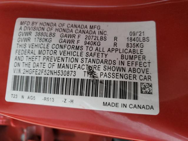 Honda Civic Sport Image 10