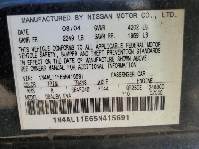 Nissan Altima S Image 12