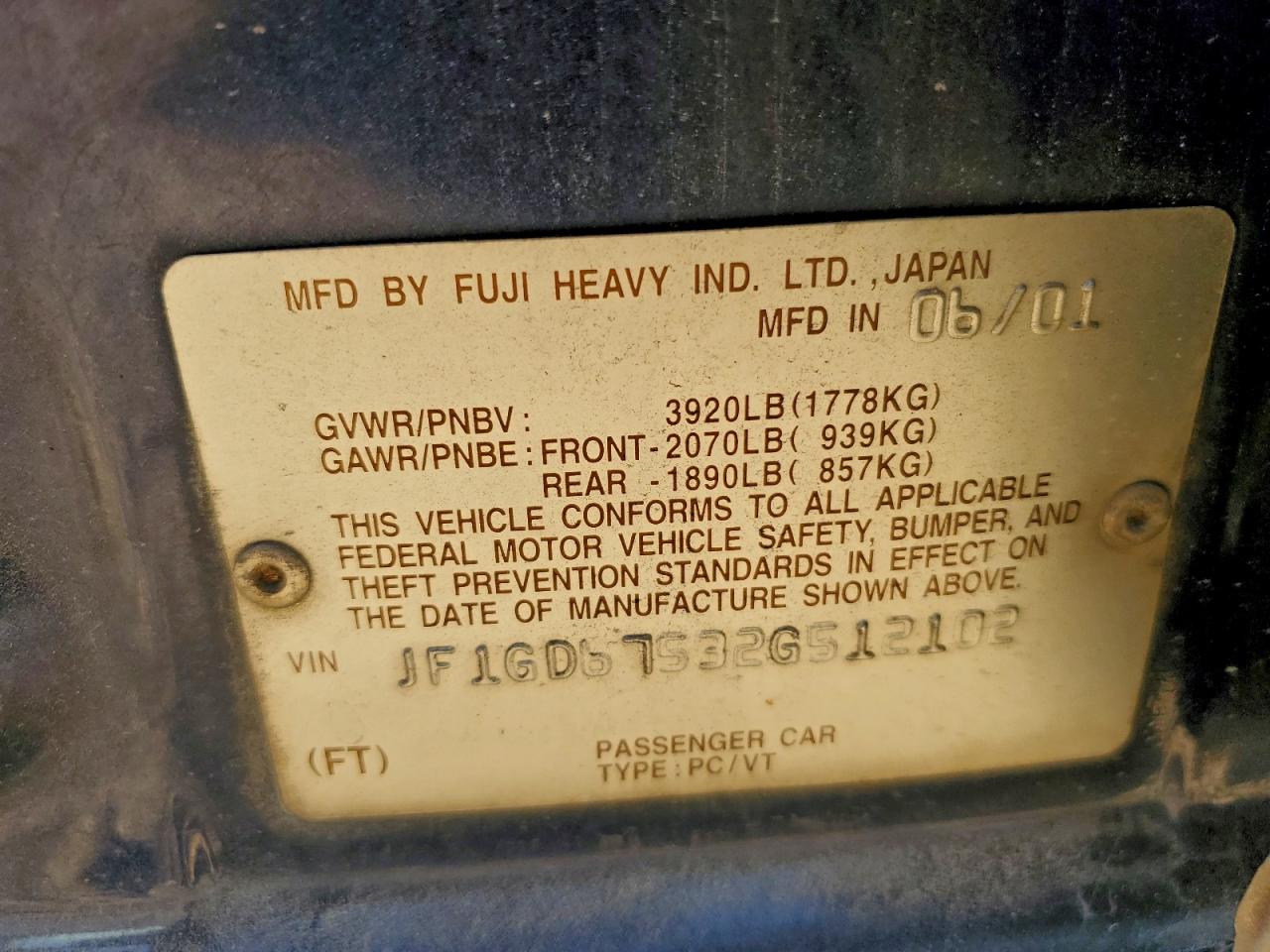 Subaru Impreza Rs Image 8