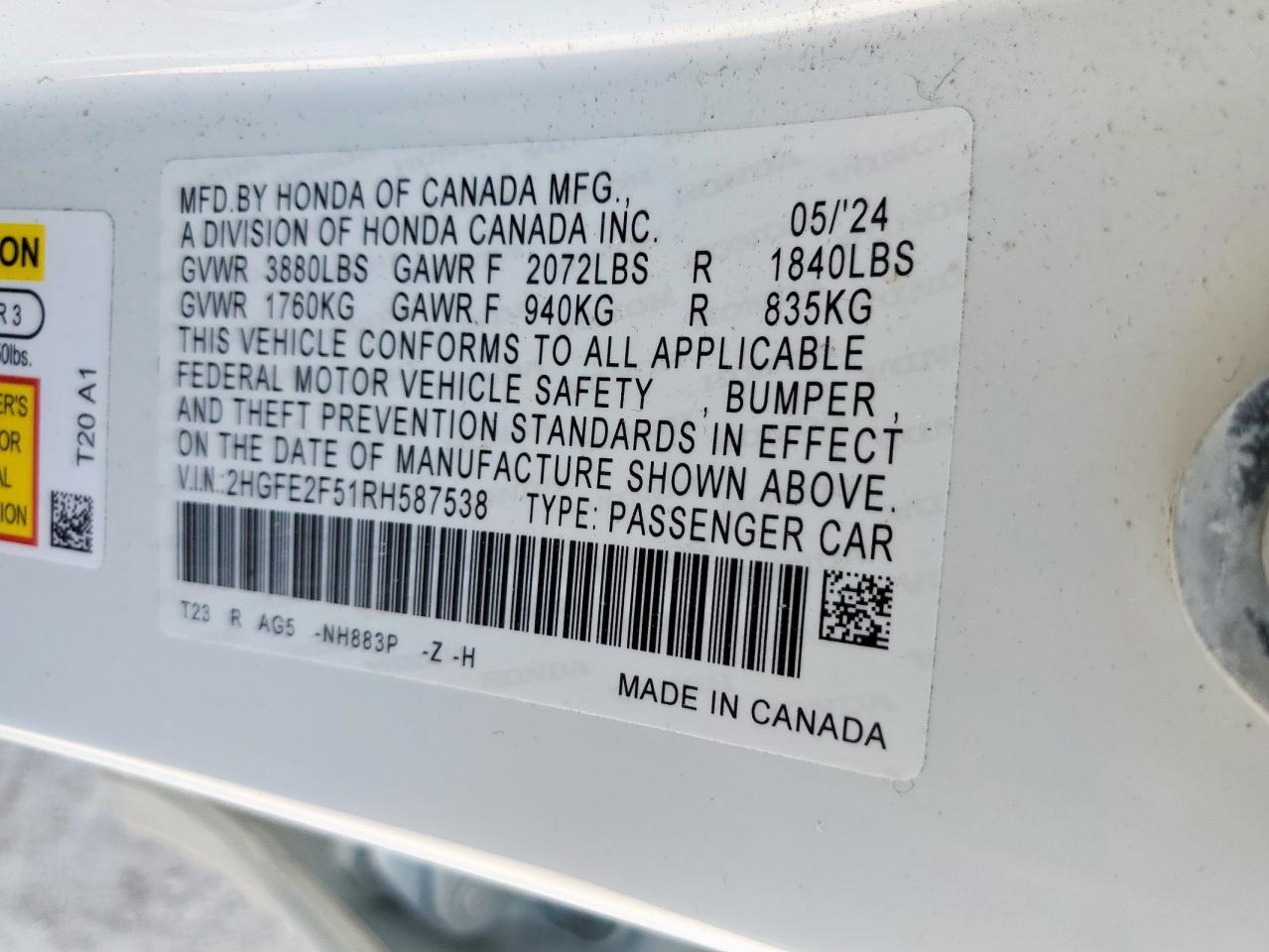 Honda Civic Sport Image 9