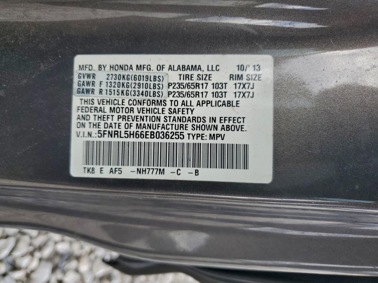 Honda Odyssey Exl Image 12