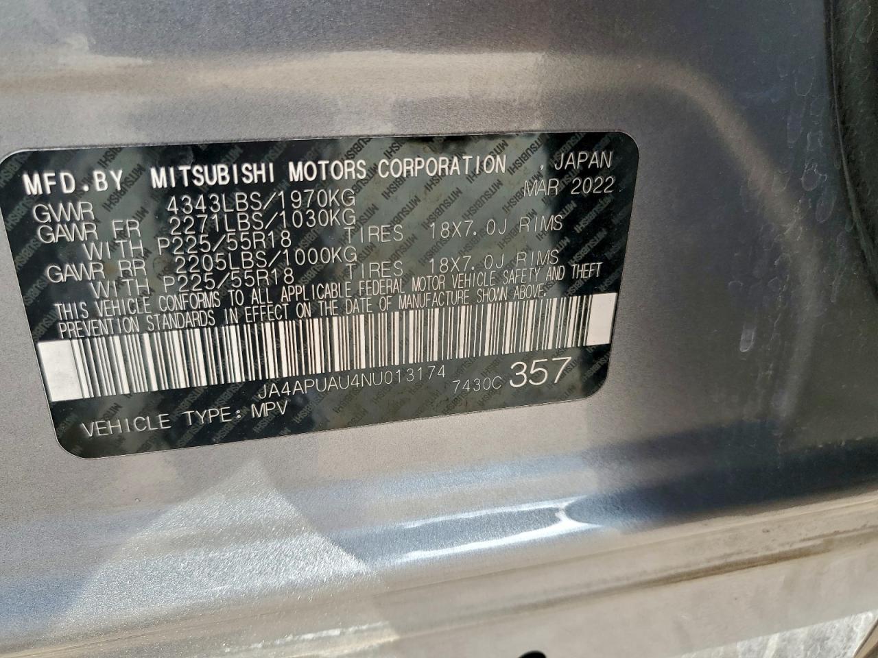 Mitsubishi Outlander Es Image 14