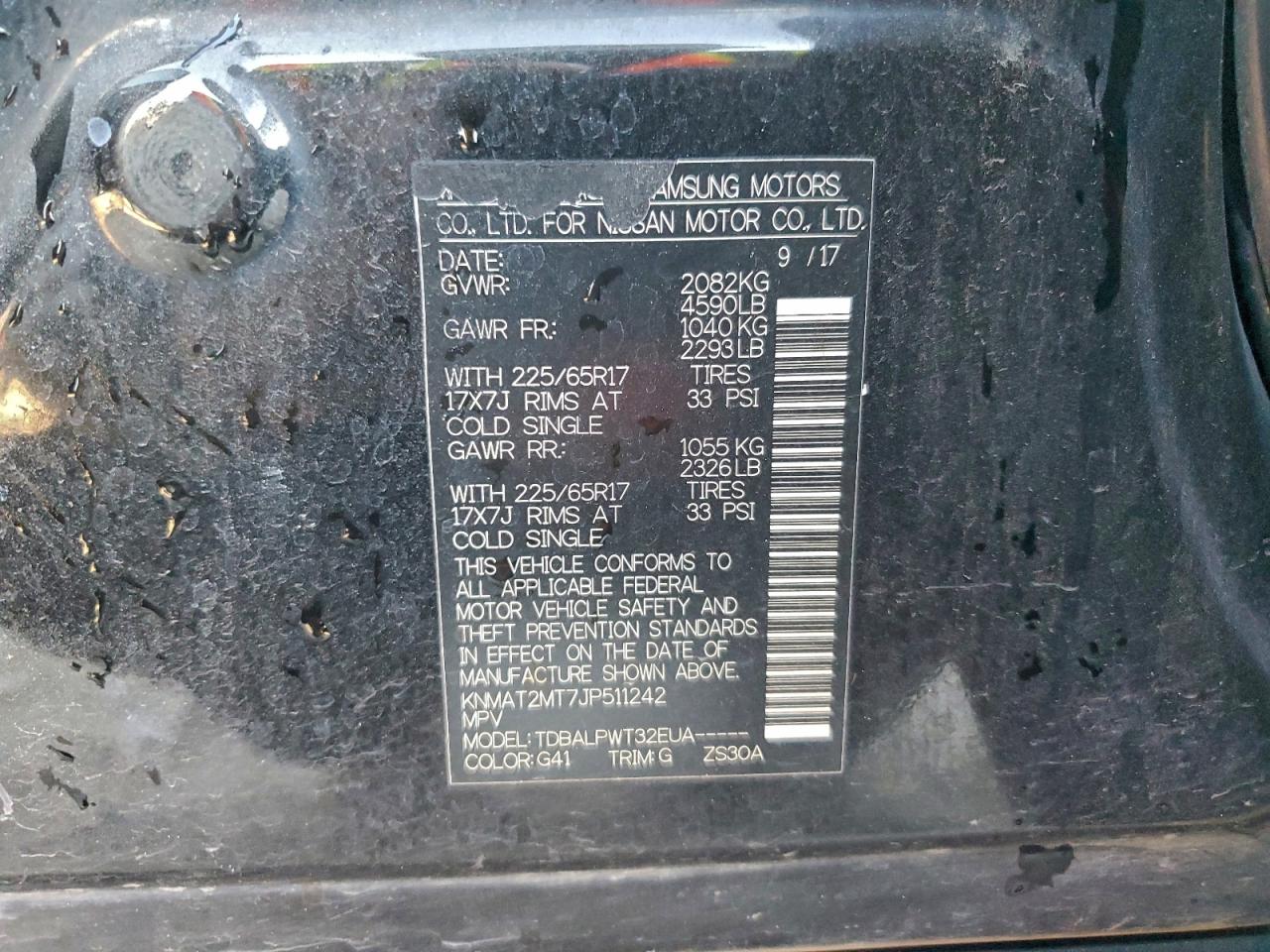 Nissan Rogue S Image 10