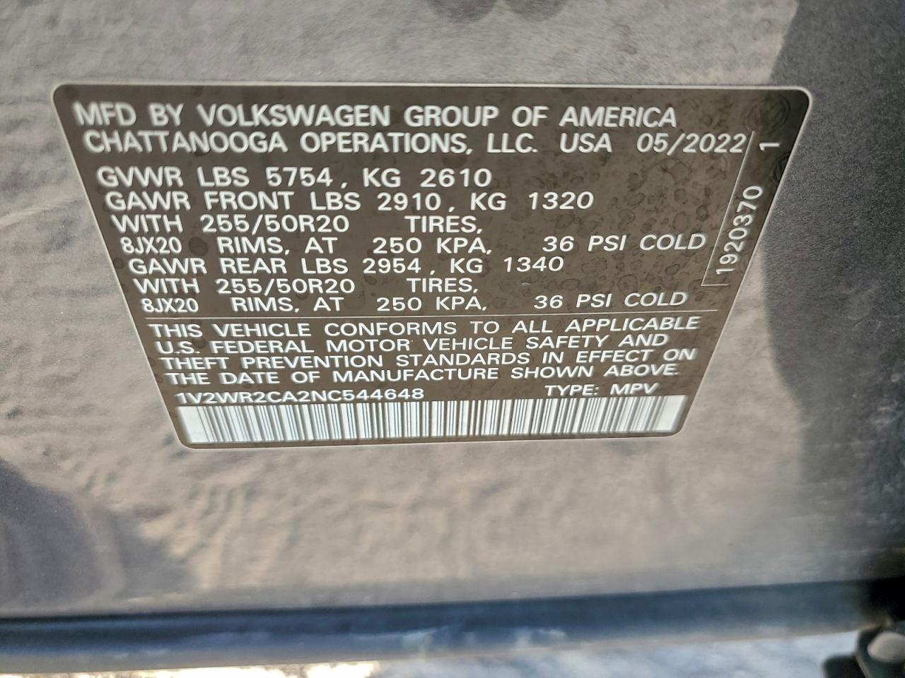 Volkswagen Atlas Se Image 13