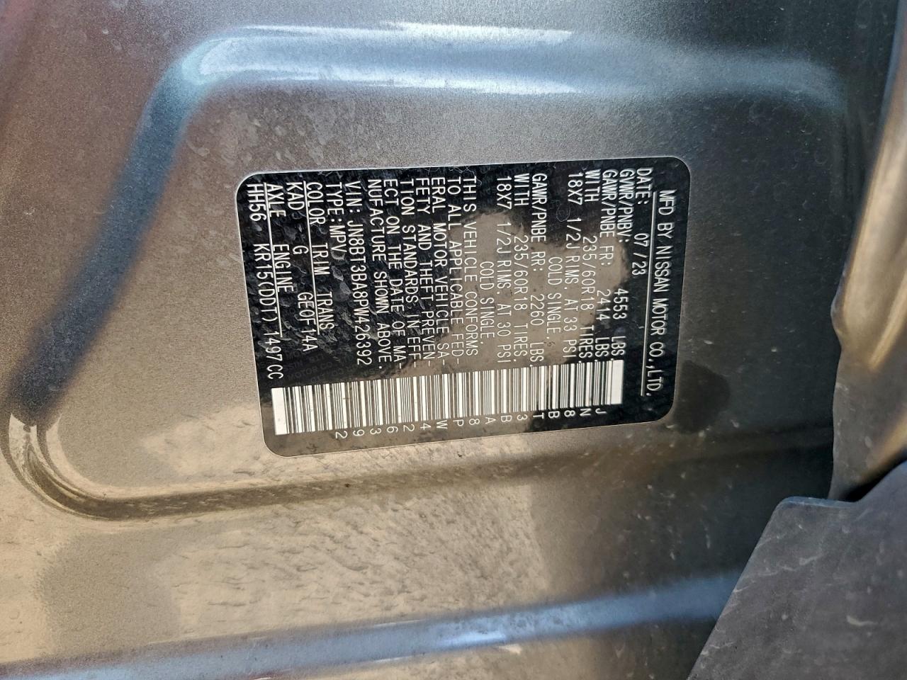 Nissan Rogue Sv Image 9