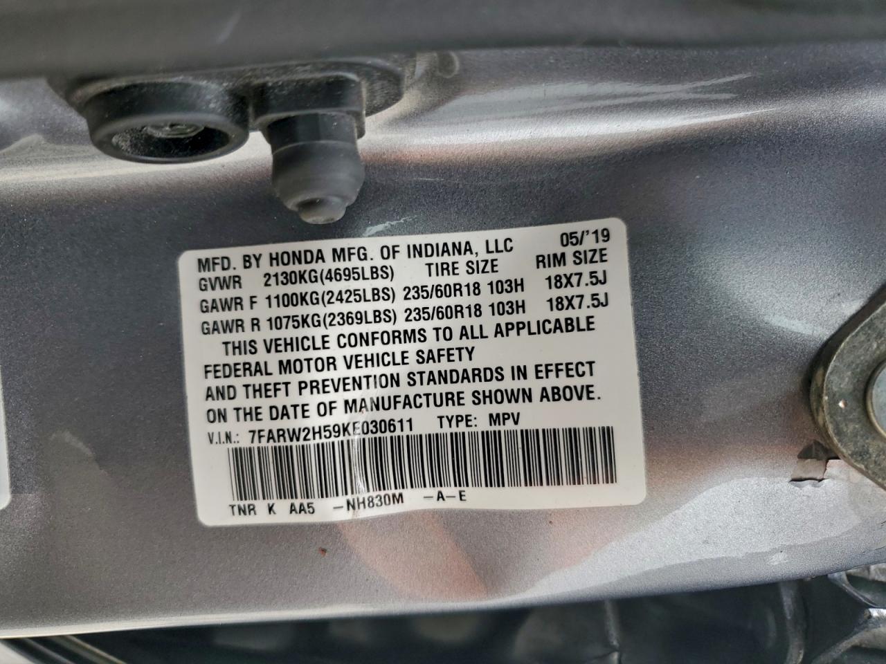 Honda Crv Ex Image 9