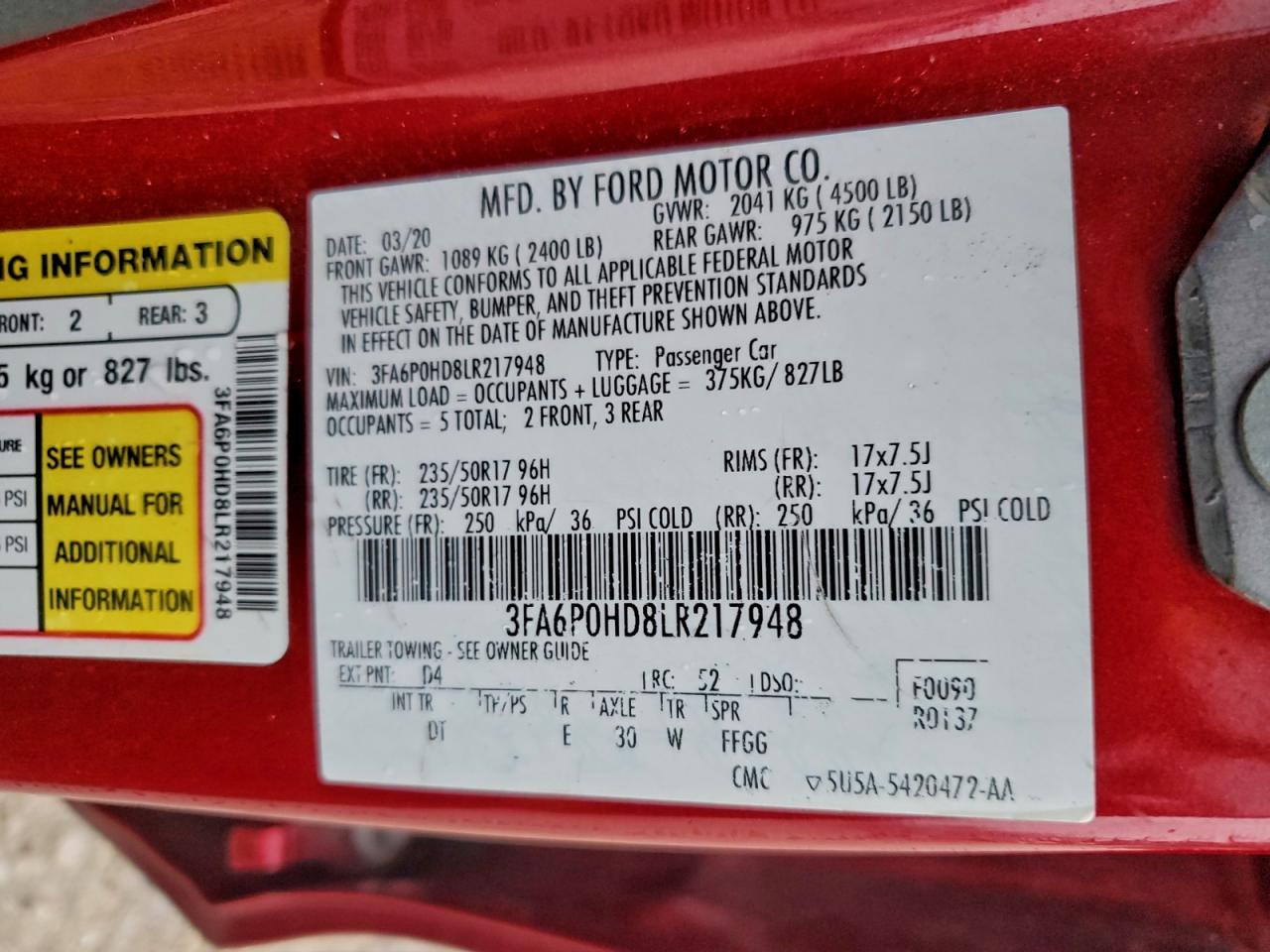 Ford Fusion Se Image 10