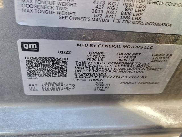 Chevrolet Silverado K1500 Lt Trail Boss Image 12