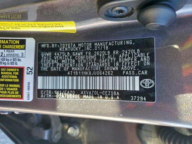 Toyota Camry L Image 10