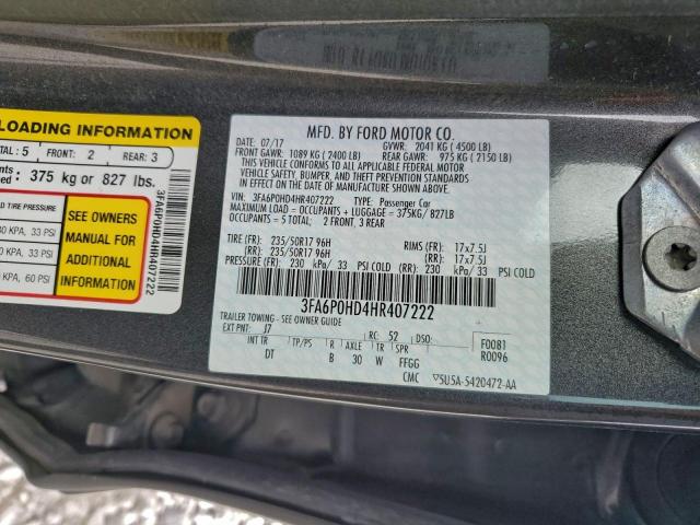 Ford Fusion Se Image 9