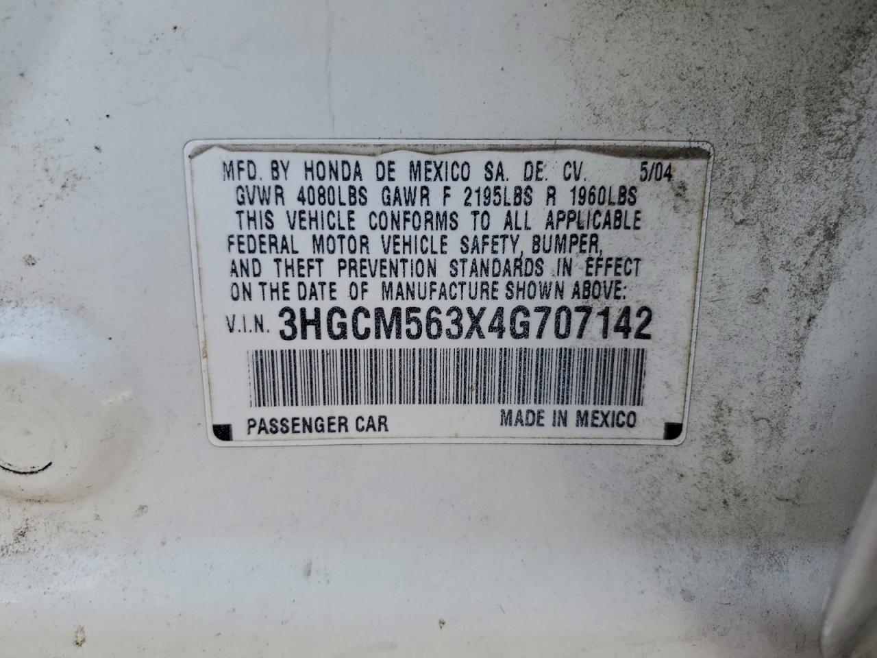 Honda Accord Lx Image 8