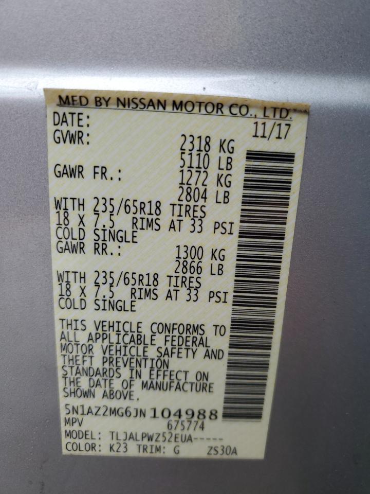 Nissan Murano S Image 10