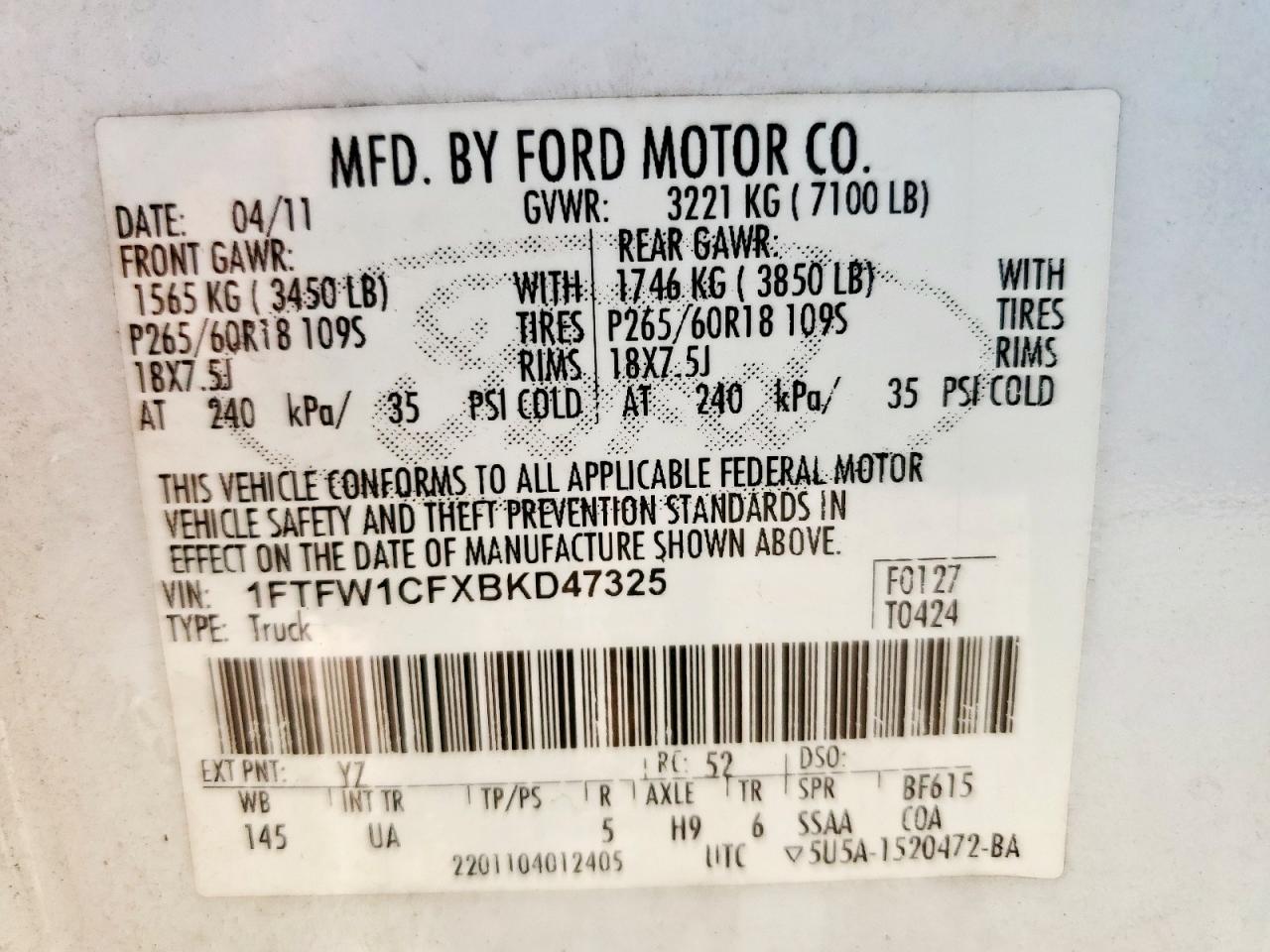 Ford F-150 Supercrew Image 9