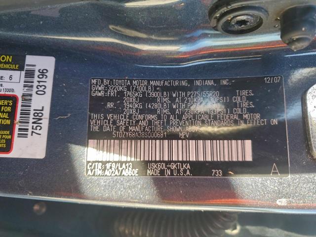 Toyota Sequoia Limited Image 14