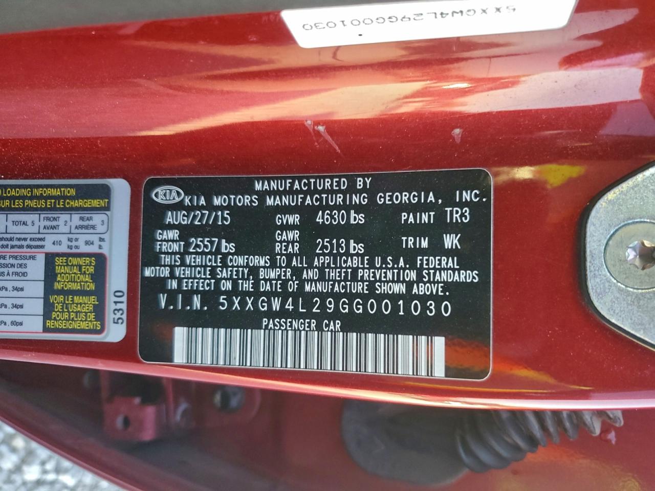 Kia Optima Sx Image 11