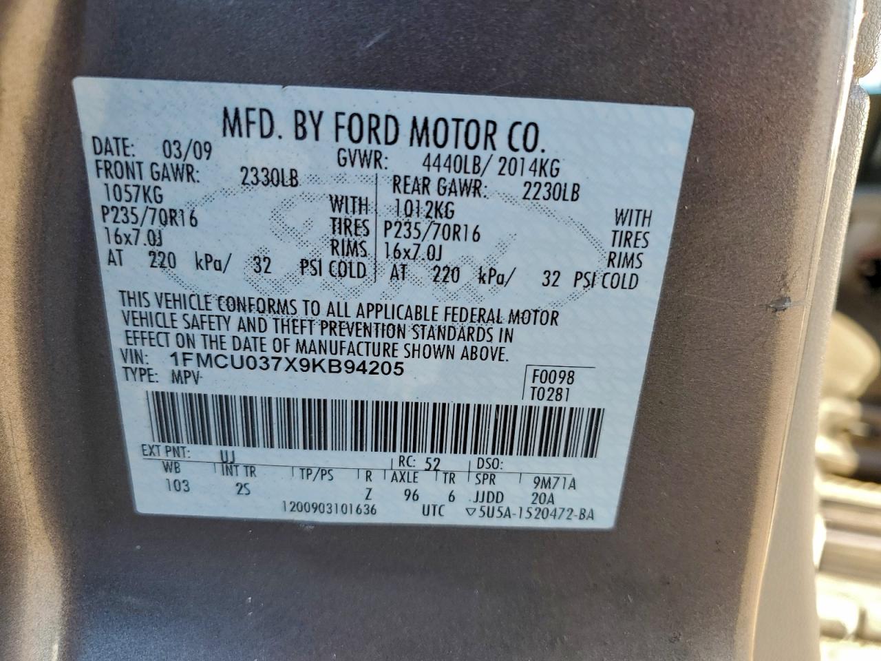 Ford Escape Xlt Image 12