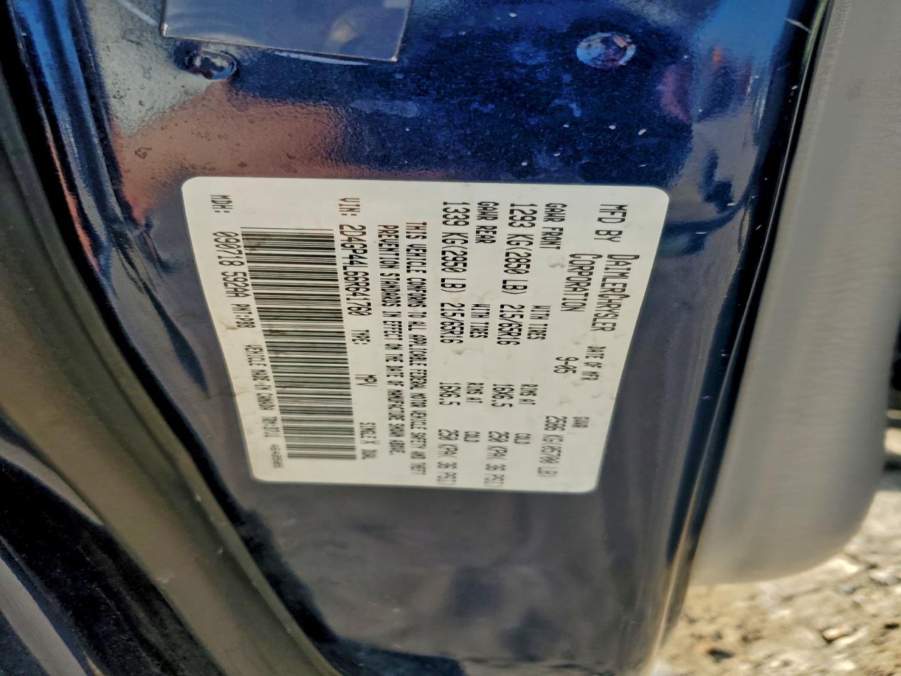 Dodge Caravan Sxt Image 11