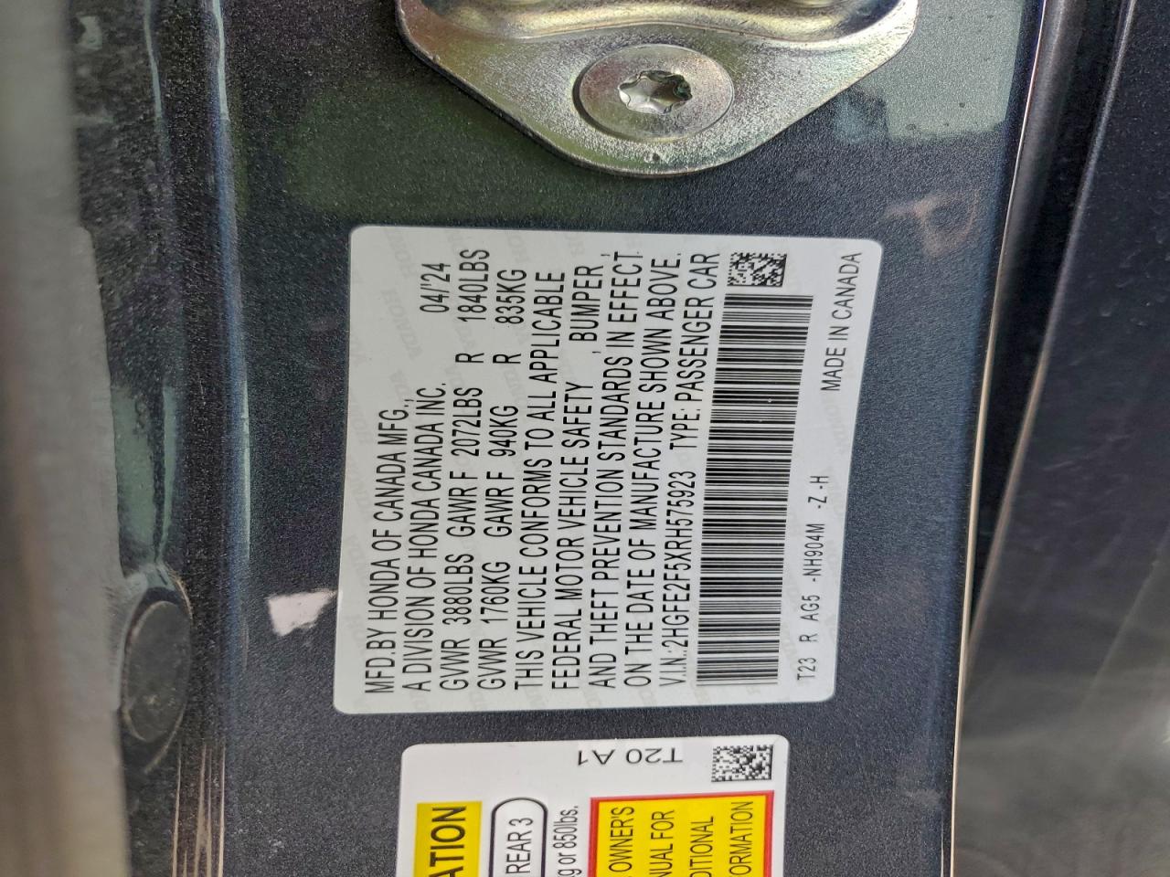 Honda Civic Sport Image 12