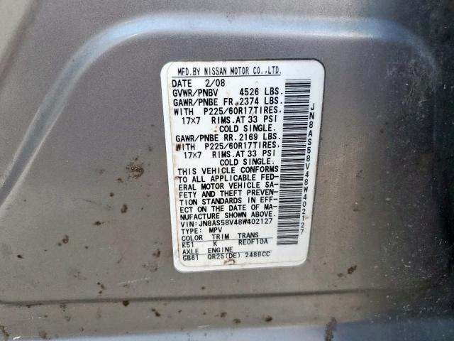 Nissan Rogue S Image 9