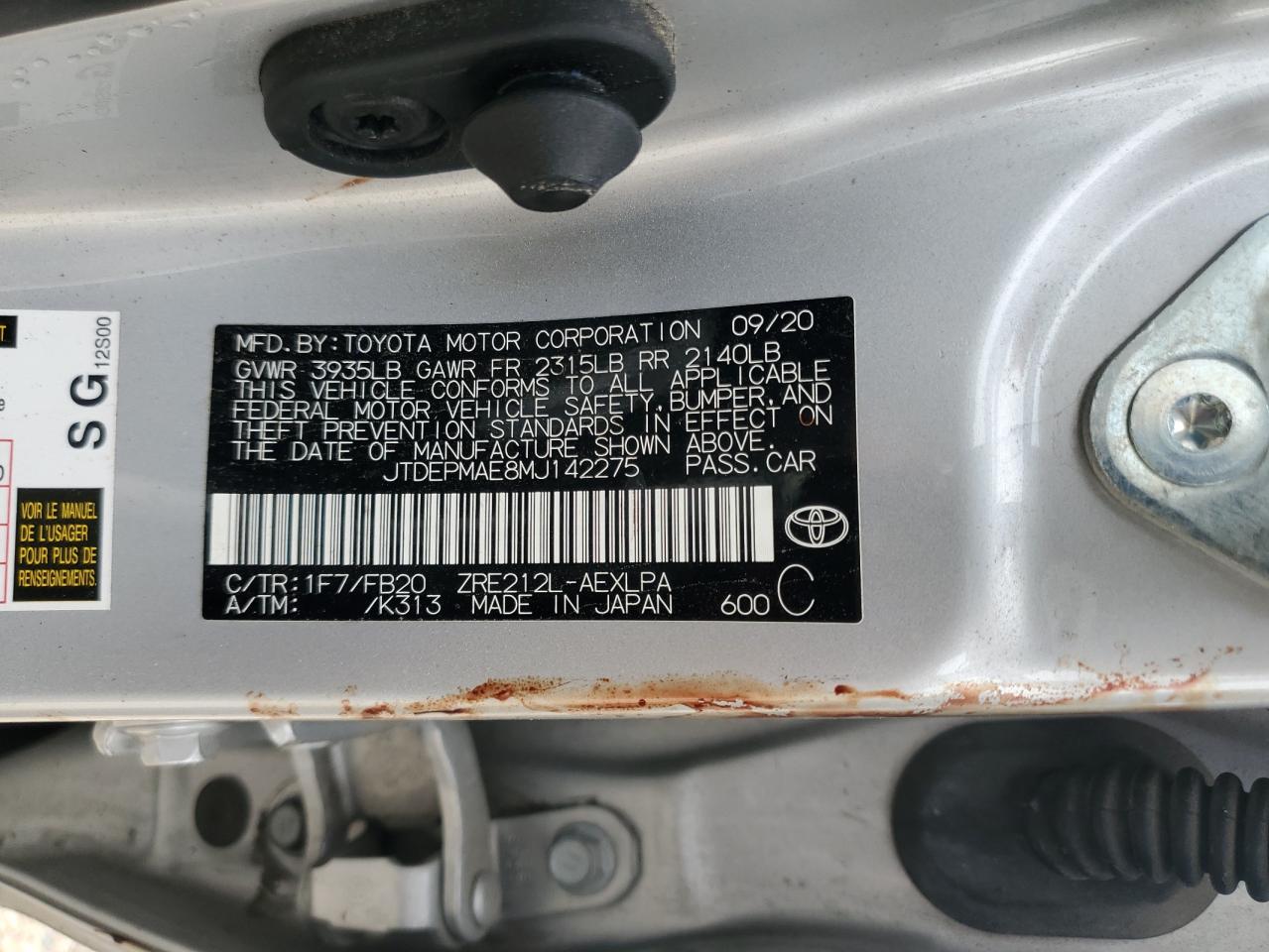 Toyota Corolla Le Image 11