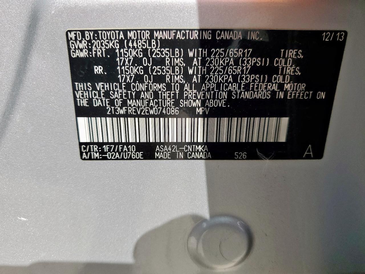 Toyota RAV4 Xle Image 11