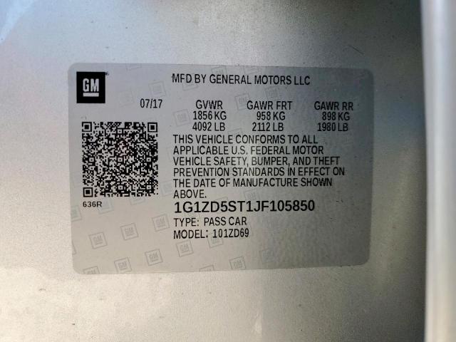 Chevrolet Malibu Lt Image 10